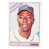 Image 1 : 1966 TOPPS #500 HANK AARON BASEBALL CARD