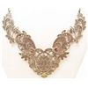Image 1 : BRONZE COLOR ESTATE JEWELRY NECKLACE