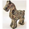 Image 1 : HAND CARVED CHINESE OLD JADE HORSE FIGURE