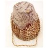 Image 2 : VINTAGE COWHIDE DRUM WITH TWISTED RAWHIDE ON SIDES