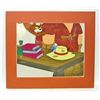 Image 1 : VINTAGE 1980S ORIGINAL SMURF ANIMATION ART CELL