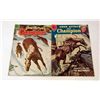 Image 1 : LOT OF 2 VINTAGE GENE AUTRY COMIC BOOKS - 10 CENT COVERS