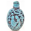 Image 1 : CHINESE BLUE BONE SNUFF BOTTLE