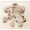 Image 2 : AUSTRIAN CRYSTAL OCTOPUS RING SIZE 7