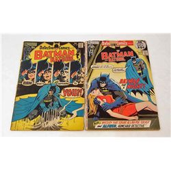 LOT OF 2  VINTAGE DETECTIVE  COMIC BOOKS
