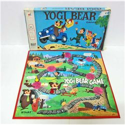VINTAGE 1971 YOGI BEAR BOARD GAME - COMPLETE