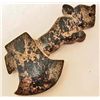 Image 1 : HAND CARVED OLD JADE BEAST AXE FIGURE