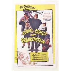 ABBOT & COSTELLO MEET FRANKENSTEIN MOVIE POSTER GICLEE PRINT