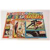 Image 1 : LOT OF 6  VINTAGE DC STRANGE SPORTS COMIC BOOKS
