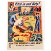Image 1 : WOMEN'S LAND ARMY MUSEUM GRADE GICLEE CANVAS 8X10 PRINT