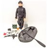 Image 1 : VINTAGE 1970S FLOCKED HAIR GI JOE ADVENTURE TEAM FIGURE