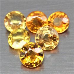 LOT OF 3.21 CTS OF YELLOW AFRICAN SAPPHIRES - 12 PIECES