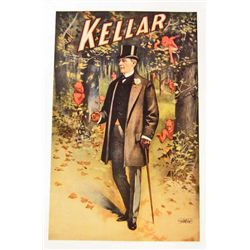 KELLAR MAGICIAN MUSEUM GRADE GICLEE CANVAS 8X10 PRINT