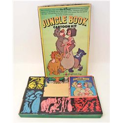 1966 WALT DISNEY DISNEYLAND JUNGLE BOOK COLORFORMS IN BOX