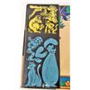 Image 3 : 1966 WALT DISNEY DISNEYLAND JUNGLE BOOK COLORFORMS IN BOX