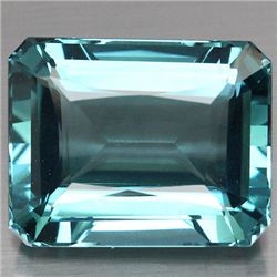 32.75 CT AQUAMARINE AFRICAN QUARTZ