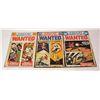 Image 2 : LOT OF 5  VINTAGE DC WANTED COMIC BOOKS