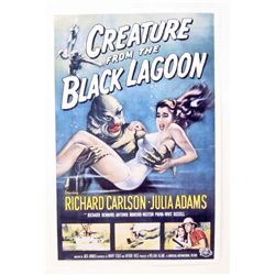 CREATURE FROM THE BLACK LAGOON MOVIE POSTER GICLEE PRINT