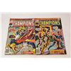 Image 2 : LOT OF 4  VINTAGE MARVEL CHAMPIONS COMIC BOOKS