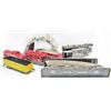 Image 1 : VINTAGE 1950S MARX STEAM ENGINE TRAIN SET WITH TUNNEL