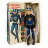 Image 1 : CAPTAIN ACTION Original 1966 Figure by Ideal