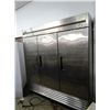 Image 1 : True S/S Rolling 3-Dr. Freezer