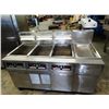 Image 1 : Fry Master Gas 3-Comp Fryer