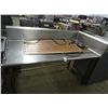 Image 1 : S/S Table w/Corner Splash