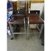 Image 1 : 6 Contemporary Oak Base Stools - 6 Times the Money