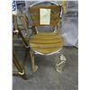 Image 2 : 14 Teak/Chrome Parlor Chairs - 14 Times the Money