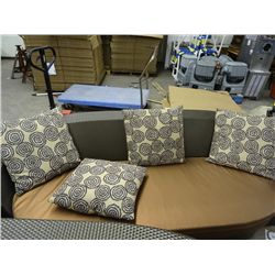 Contemporary Wicker Sofa