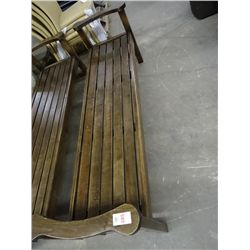 Wood Lobby Bench - 6'