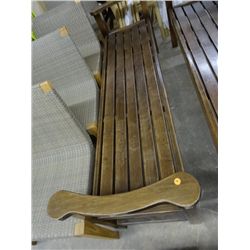 Wood Lobby Bench - 6'