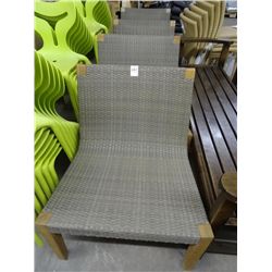 4 Wicker Wide Lounge Chairs - 4 Times the Money