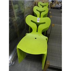 Plastic Stack Chairs - 21 Times the Money