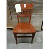Image 1 : Mahogany Dining Chairs - 16 Times the Money