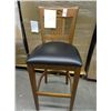 Image 1 : Mahogany Slat Back Bar Stools - 20 Times the Money