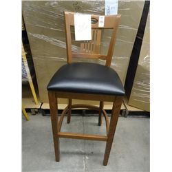 Mahogany Slatback Bar Stools - 20 Times the Money