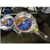 Image 1 : 4 Fry Pans - (2 -7"  2- 10")  4 Times the Money