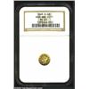 Image 1 : 1849-O G$1 MS61 NGC. The first of two Mint State '49-O Gold Dollars in this important collection, th