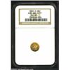 Image 1 : 1850-O G$1 MS61 NGC. The second of three important '50-O Gold Dollars in this collection, this coin.