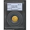 1842-D $2 1/2 AU58 PCGS. Winter 3-E. The 1842-D is a very rare issue in all grades. It ranks sixth i