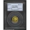 Image 1 : 1847-C $2 1/2 MS62 PCGS. Winter 8-F. The 1847-C is the most available Charlotte Quarter Eagle by a s