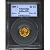 Image 1 : 1859-D $2 1/2 MS61 PCGS. Winter 21-L. The final year of Quarter Eagle production at the Dahlonega Mi