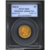 Image 1 : 1842-D $5 Small Date MS62 PCGS. Winter 6-E. This is the second finest known Small Date 1842-D Half E