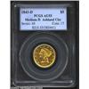 Image 1 : 1843-D $5 Large D AU53 PCGS. Winter 8-G. Only two varieties are known of this issue, this being the.