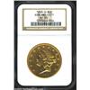 Image 1 : 1853-O $20 AU55 NGC. For the first time since the inception of the denomination in 1850, the New Orl