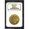 Image 1 : 1859-O $20 AU53 NGC. In 1992, Doug Winter ranked the 1859-O as the third rarest O-mint Double Eagle.