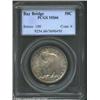 Image 1 : 1936-S 50C Bay Bridge MS66 PCGS. Original muted grey and gold hues blanket both sides of this mark-f