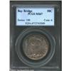 Image 1 : 1936-S 50C Bay Bridge MS67 PCGS. Originally toned with vivid orange-gold, lilac, and aqua patina. A.